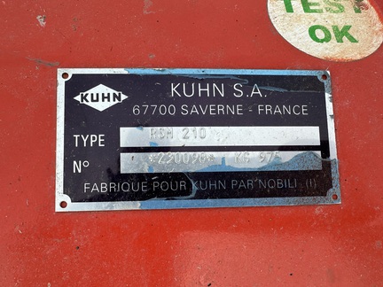 2023 Kuhn RSM210 Mower/Flail