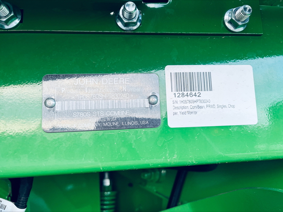 2024 John Deere S780 Combine
