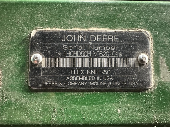 2022 John Deere HD50F Header Combine