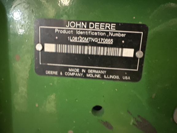 2023 John Deere 6120M Tractor