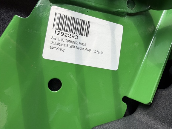 2023 John Deere 6120M Tractor
