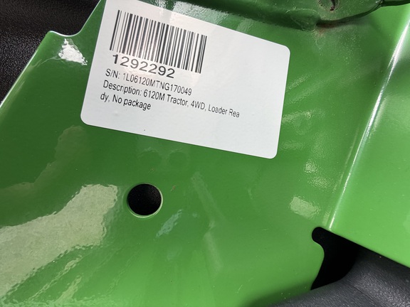 2023 John Deere 6120M Tractor