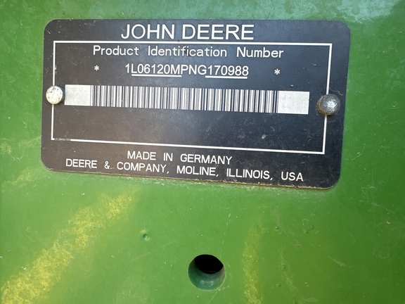 2023 John Deere 6120M Tractor