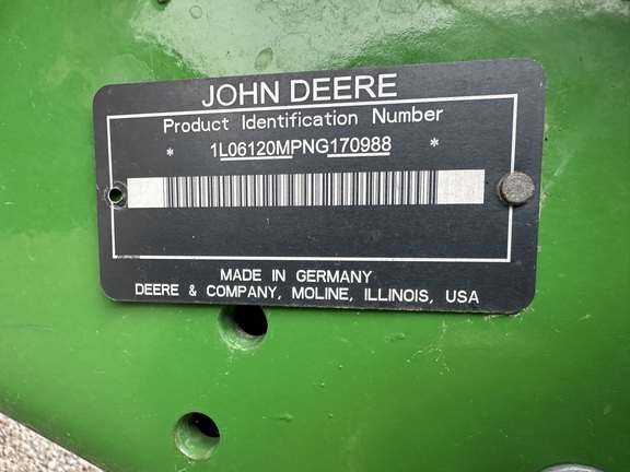 2023 John Deere 6120M Tractor