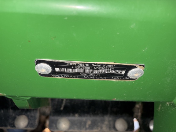 2021 John Deere 2680H Disk