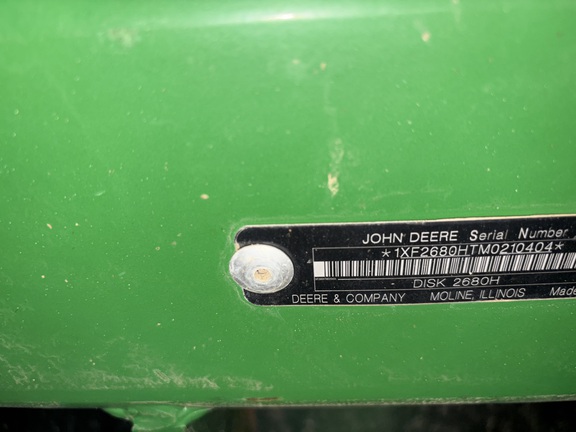 2021 John Deere 2680H Disk