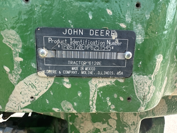 2023 John Deere 6120E Tractor