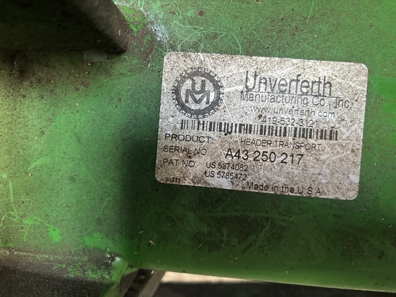 Unverferth HT-36 Header Transport