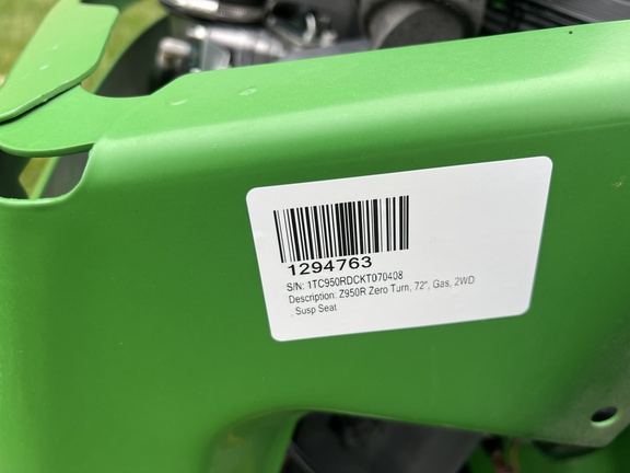 2019 John Deere Z950R Mower/Zero Turn
