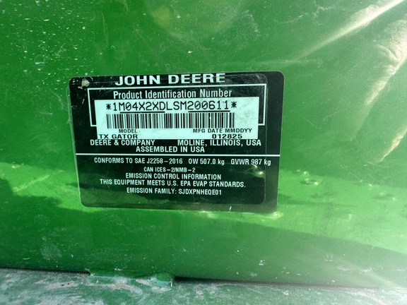 2025 John Deere TX ATV