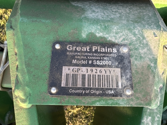 2013 Great Plains SS2000 / SSH Disk Ripper