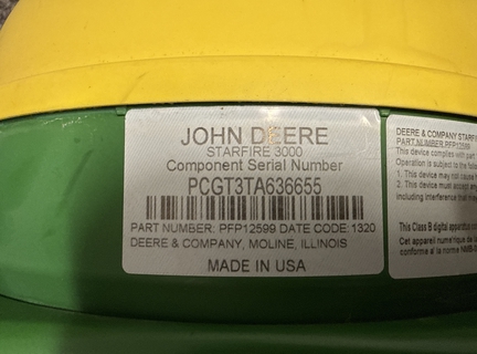 2013 John Deere SF 3000 Precision Ag