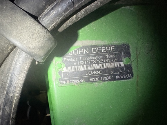 2008 John Deere 9770 STS Combine