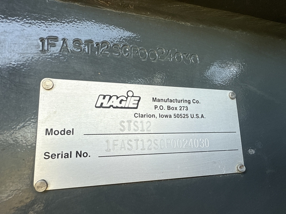 2024 Hagie STS12 Sprayer/High Clearance