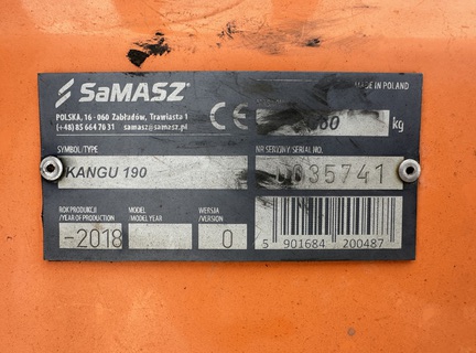 2018 Misc Kangu 190 Mower/Flail