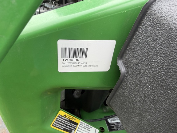 2024 John Deere Z930M Mower/Zero Turn