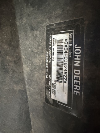 2022 John Deere Z530R Mower/Zero Turn