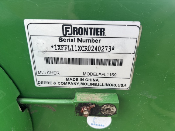 2024 Frontier FL1169 Mower/Flail