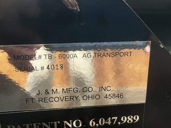 2008 J&M TB-6000A Header Transport