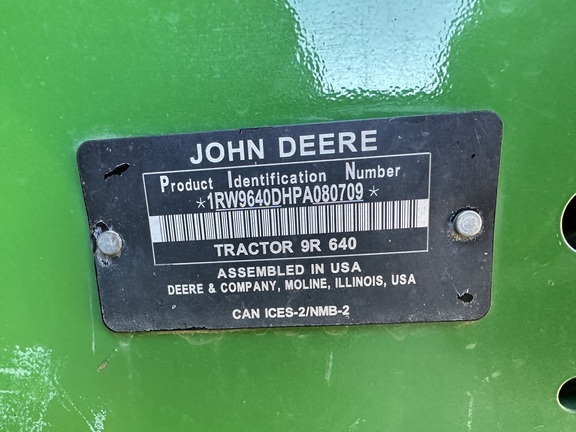 2023 John Deere 9R 640 Tractor 4WD