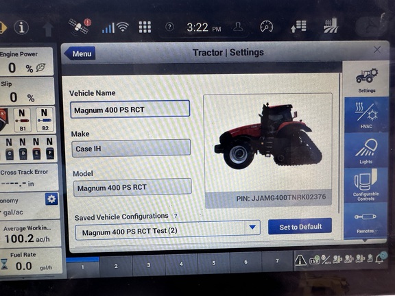 2022 Case IH Magnum 400 FPS RowTrac Tractor Rubber Track