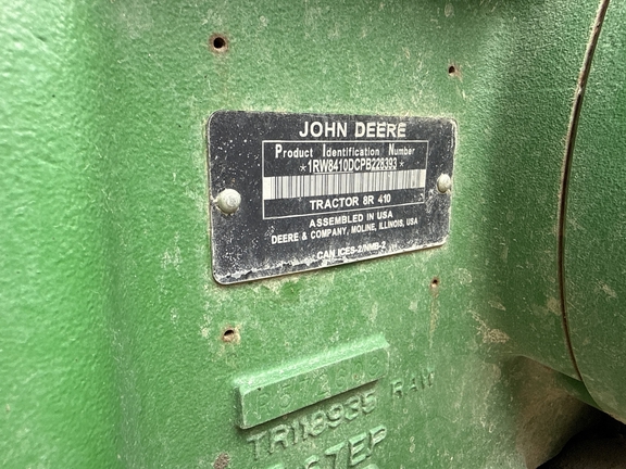 2023 John Deere 8R 410 Tractor