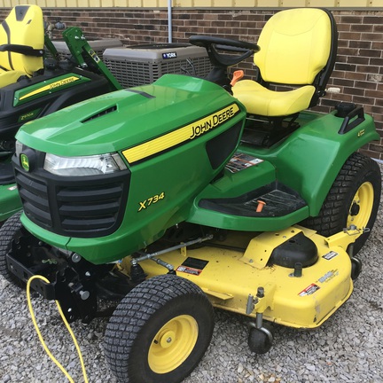 2014 John Deere X734 Garden Tractor