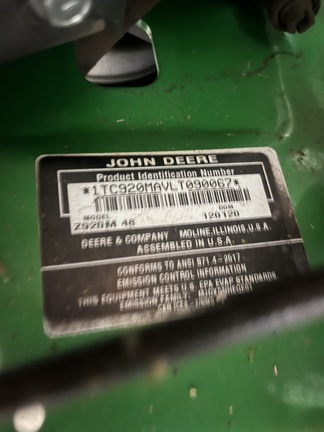 2021 John Deere Z920M Mower/Zero Turn