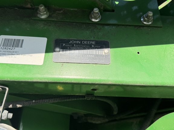2021 John Deere S760 Combine