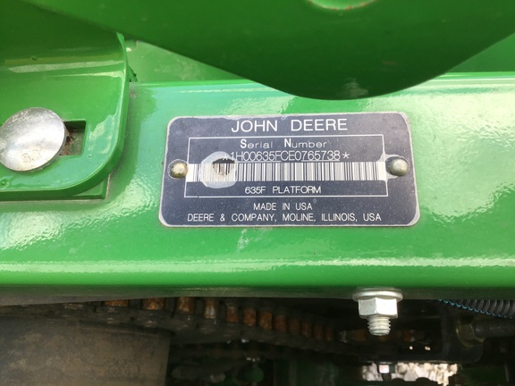 2014 John Deere 635F Header Combine