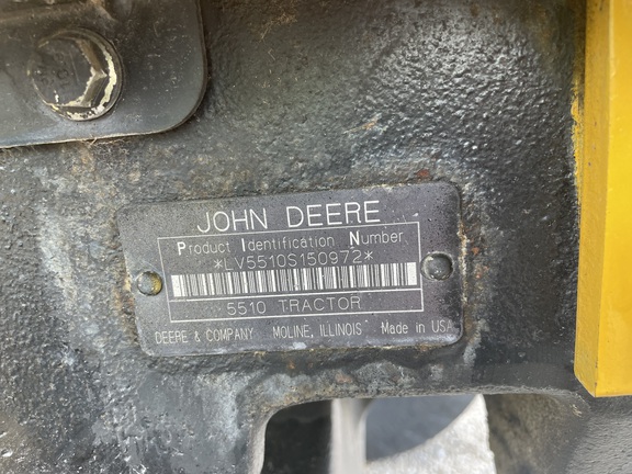 1998 John Deere 5510 Tractor