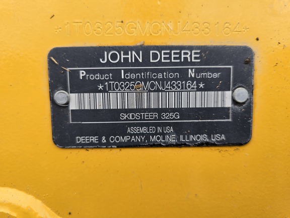 2022 John Deere 325G Compact Track Loader