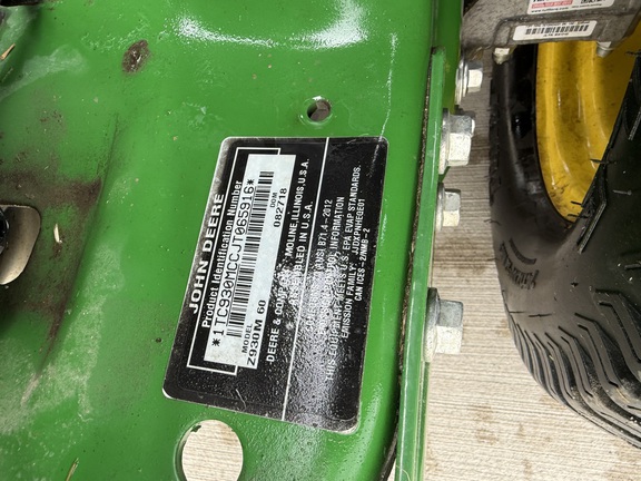 2018 John Deere Z930M Mower/Zero Turn