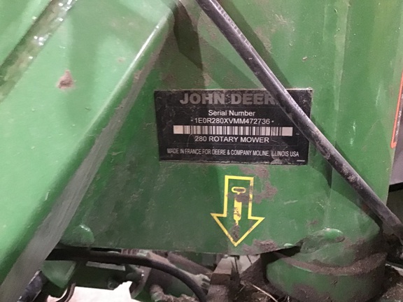 2021 John Deere R280 Mower