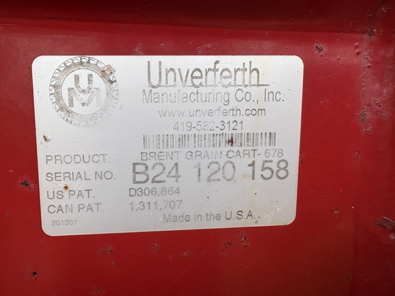 Brent 678 Grain Cart