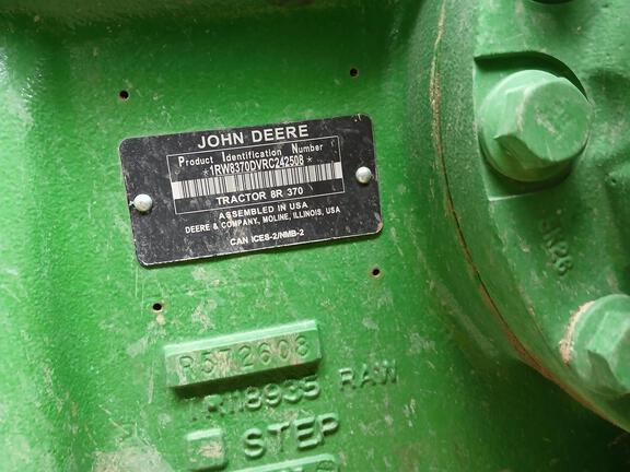 2024 John Deere 8R 370 Tractor