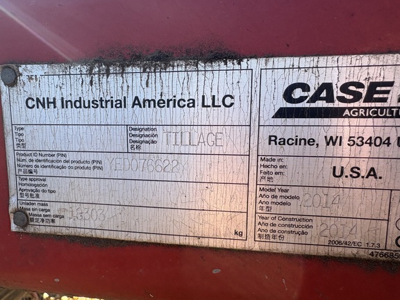 2014 Case IH 875 EcoloTiger Disk Ripper