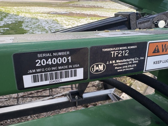 2020 J&M TF212 Harrow Packer