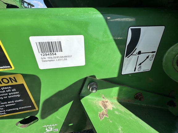 2022 John Deere L331 Baler/Big Square