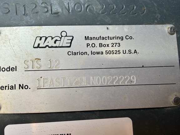 2022 Hagie STS12 Sprayer/High Clearance
