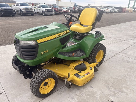 2018 John Deere X738 Garden Tractor