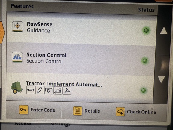 2021 John Deere 8RX 410 Tractor Rubber Track