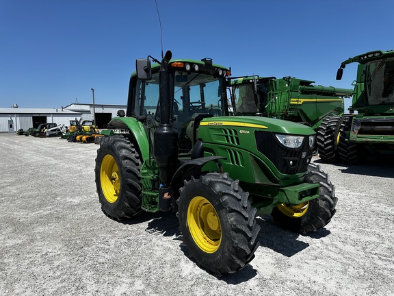 2017 John Deere 6110M Cab Tractor