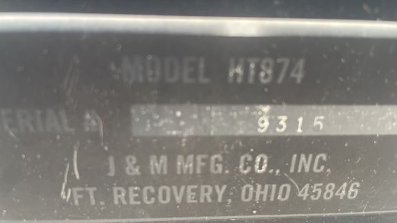 2002 J&M HT874 Header Transport