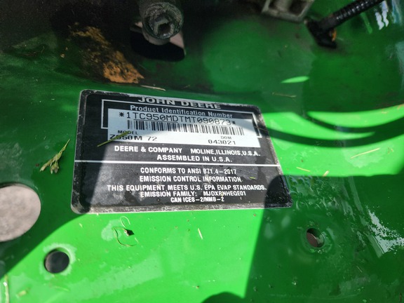 2021 John Deere Z950M Mower/Zero Turn