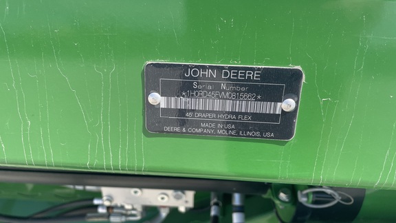 2021 John Deere RD45F Header Combine