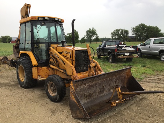 1993 John Deere 300D Tractor Loader Backhoe