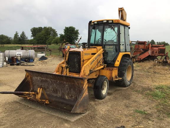 1993 John Deere 300D Tractor Loader Backhoe