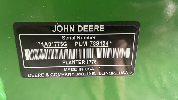 2020 John Deere 1775NT Planter