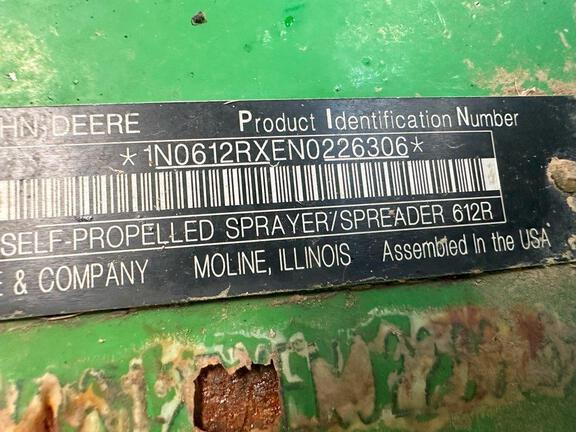 2022 John Deere 612R Sprayer/High Clearance